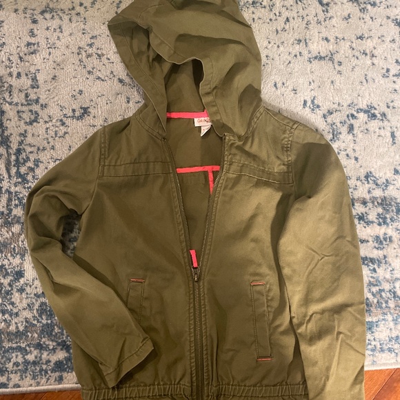 Cat & Jack Other - Girl’s Green Jacket with hood